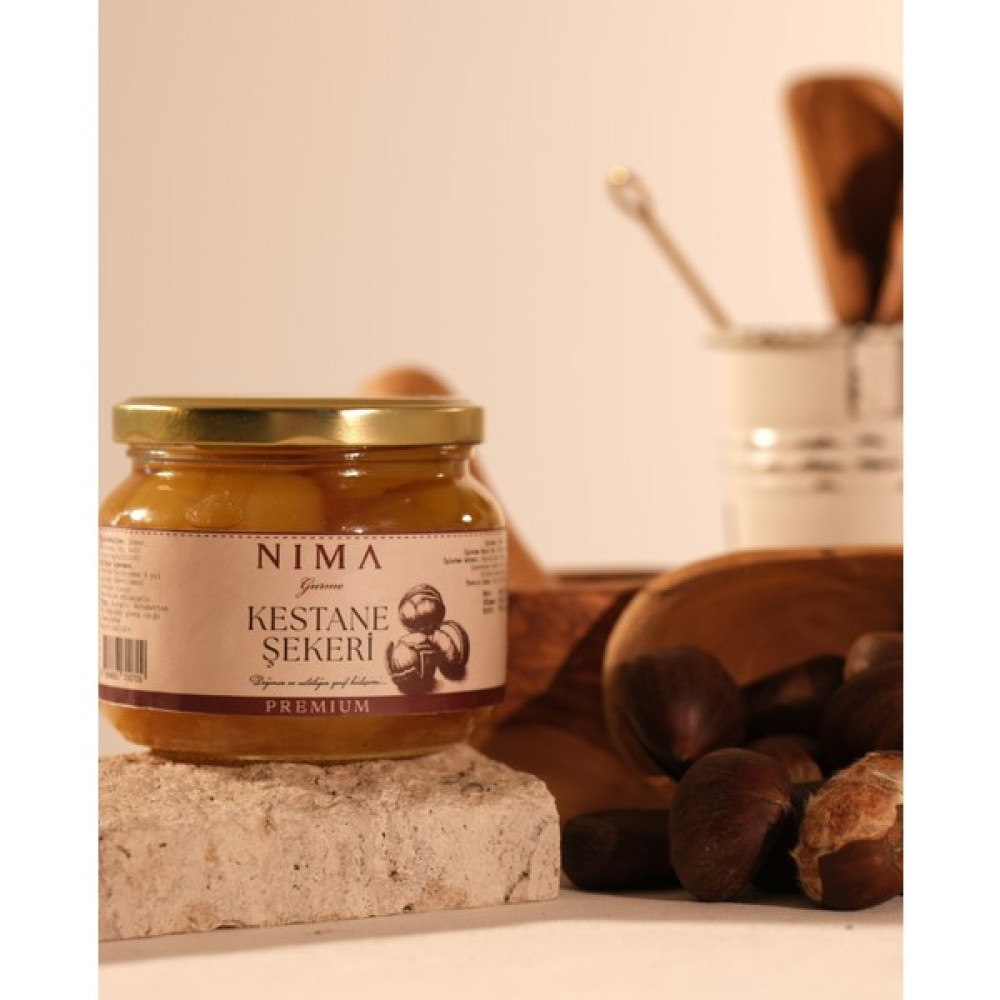 Nima Gurme Bursa Fidyekızık Kestane Şekeri 350 gr - 520 gr Diğer Fiyatı