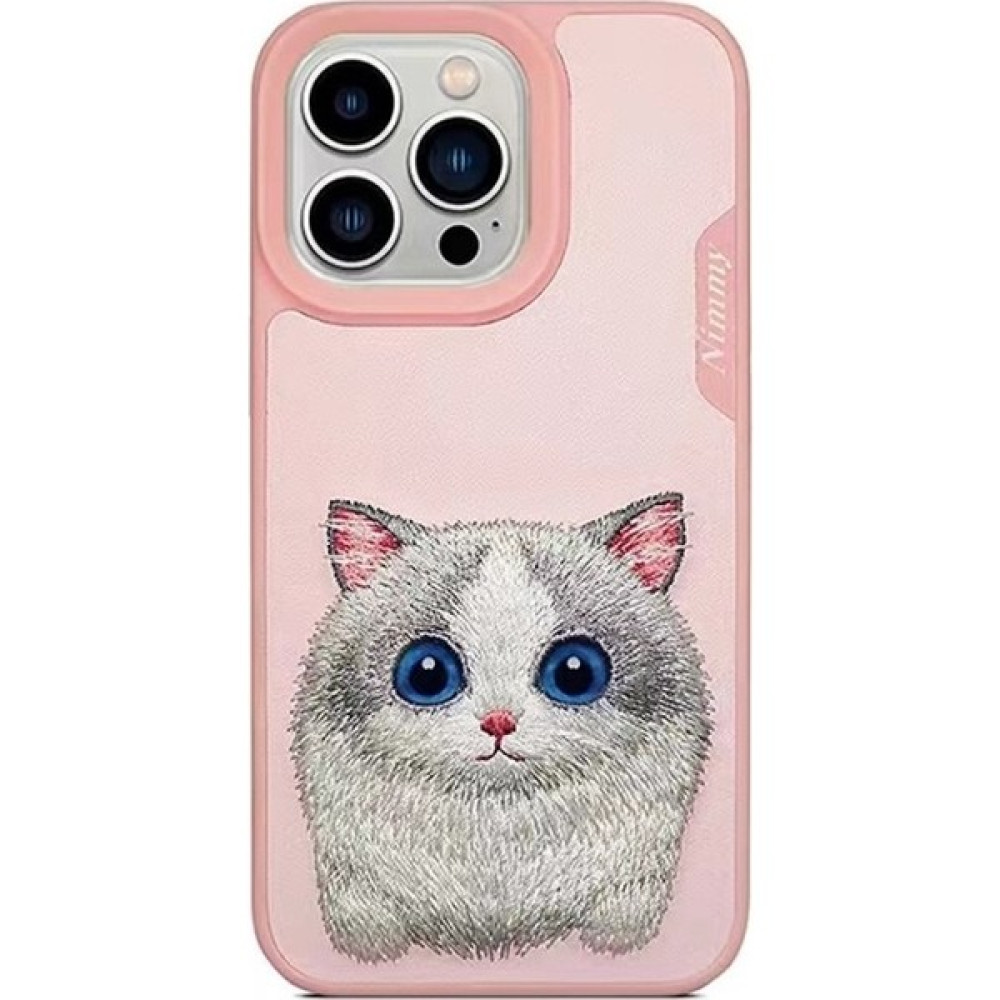 Nimmy iPhone 13 Pro Max Için Hayvan Desenli Tpu Kılıf Kedi (Yurt Dışından) - Açık Pembe Cep Telefonu Kılıfı Fiyatı