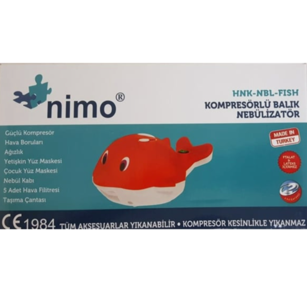 Nimo Kompresorlu Mini Nebulizator Balik Figurlu Kişisel Bakım Gereçleri Fiyatı