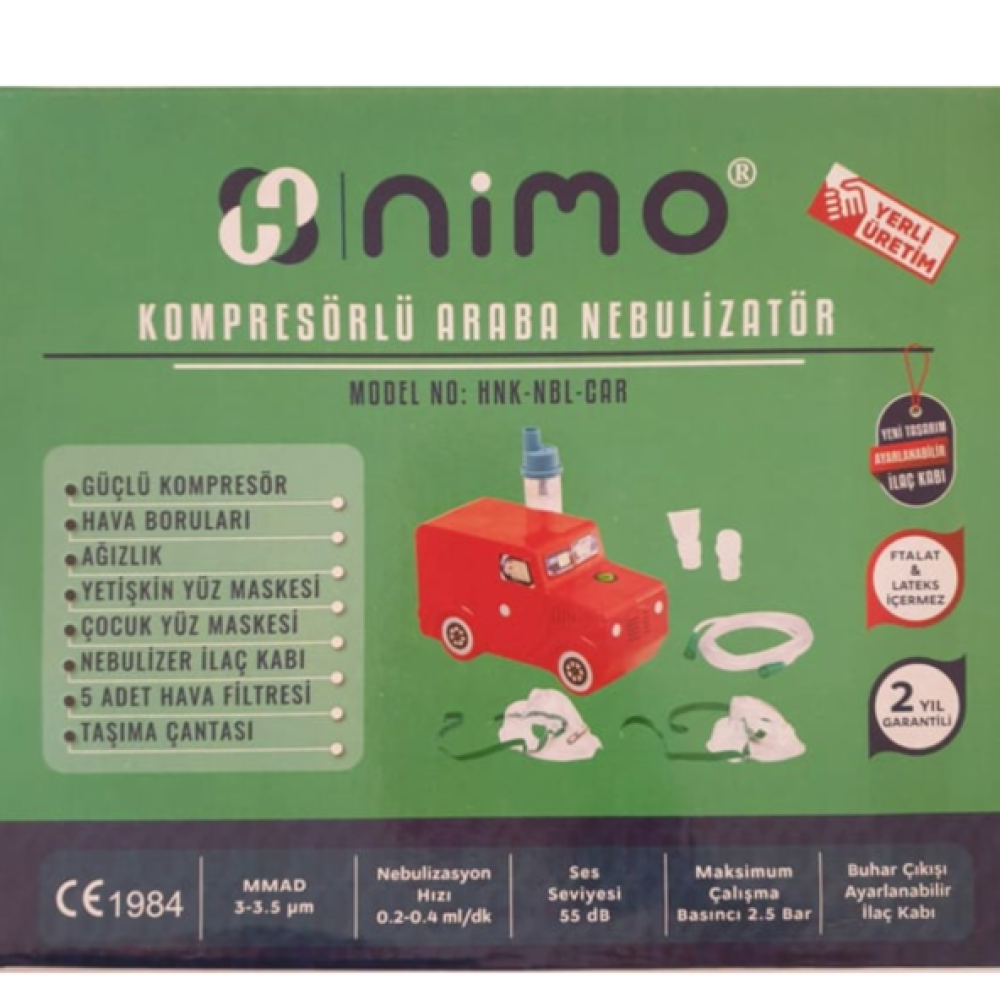 Nimo Nebulizator Cocuk Araba Figurlu Kişisel Bakım Gereçleri Fiyatı