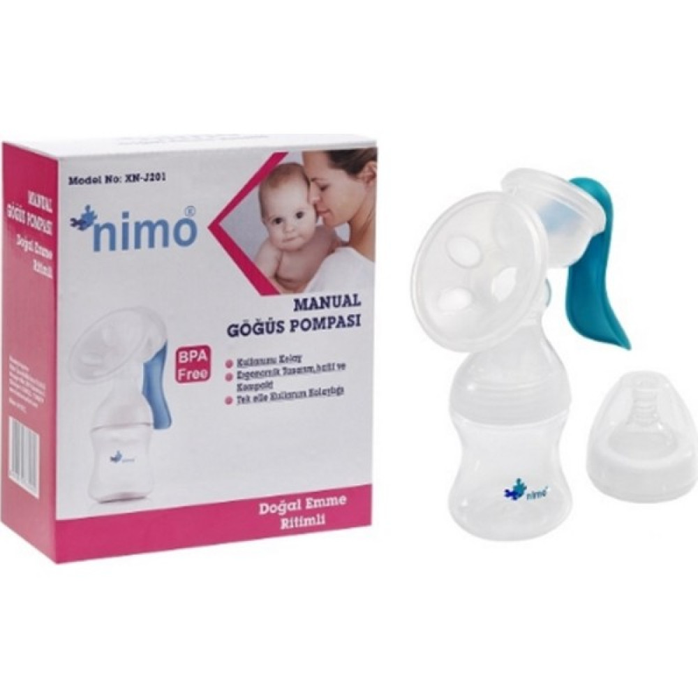 Nimo Nimo Manuel Süt Pompası Doğal Emme Ritimli Göğüs Pompası Fiyatı