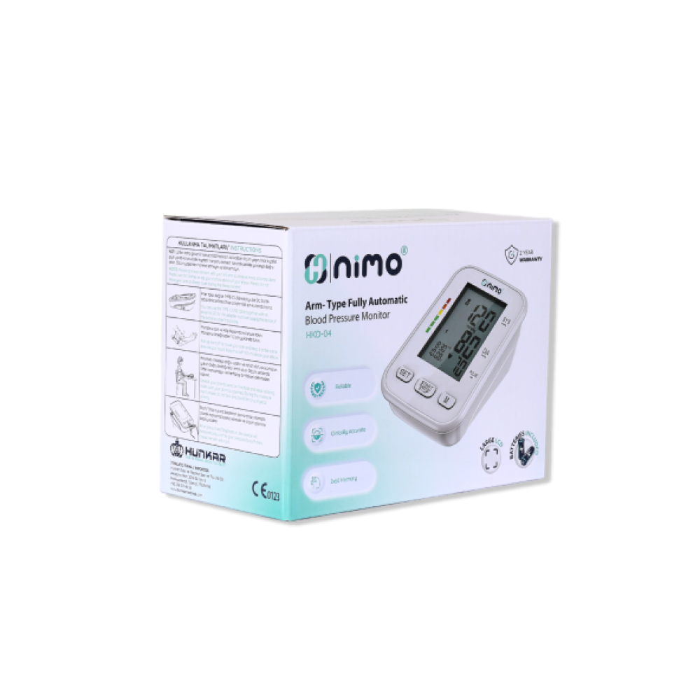 Nimo Tansiyon Aleti Koldan Olcer Hkd-04 (Dbp-1332) Medikal Ürünler Fiyatı