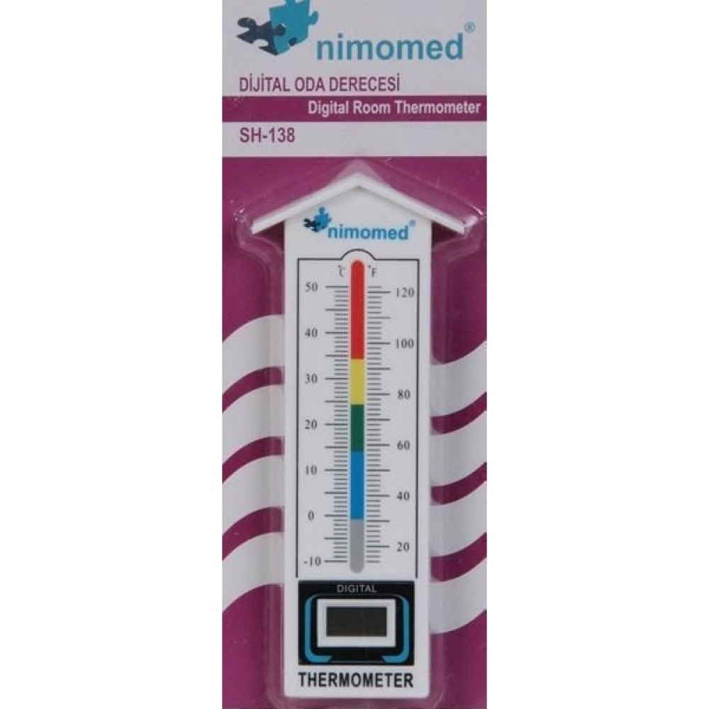 Nimomed Dijital Oda Derecesi - " -10" - "+50" Termometre & Higrometre Fiyatı