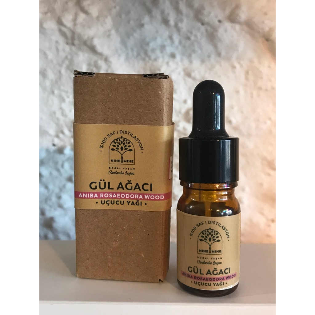 Nine and mi e Doğal Yaşam %100 Saf ve Doğal Gül Ağacı (Aniba Rosaeodora Wood) Uçucu Yağı (5 Ml) Diğer Fiyatı