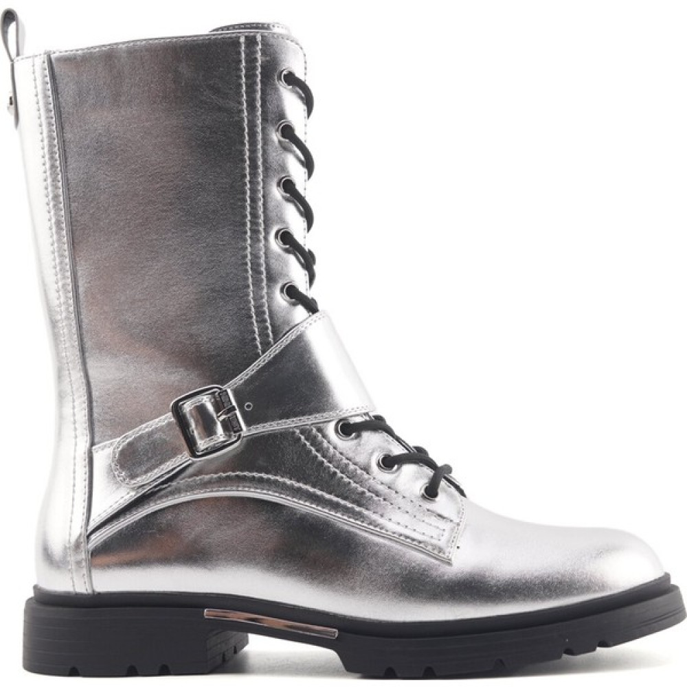 Nine West Dealon 3pr Gümüş Kadın Rock Bot Kadın Botları Fiyatı