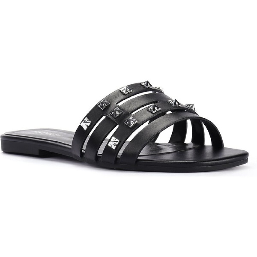 Nine West Ilıora 2fx Siyah Kadın Düz Terlik Kadın Terlikleri ve Sandaletleri Fiyatı