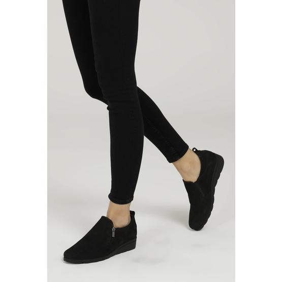 Nine West Yasen 1PR Siyah Kadın Dolgu Topuk Ayakkabı