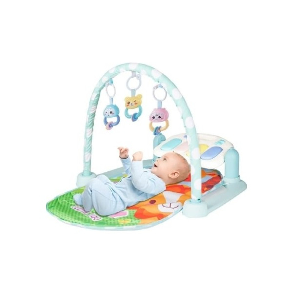Ninibaby Delüks Piyanolu Jimnastik Merkezi Oyun Halısı Piyanolu Bebek Halısı Sesli Müzikli Oyun Halısı Bebek Oyun Halısı - 90 x 120 cm - 10 x 10 cm Oyuncak Fiyatı