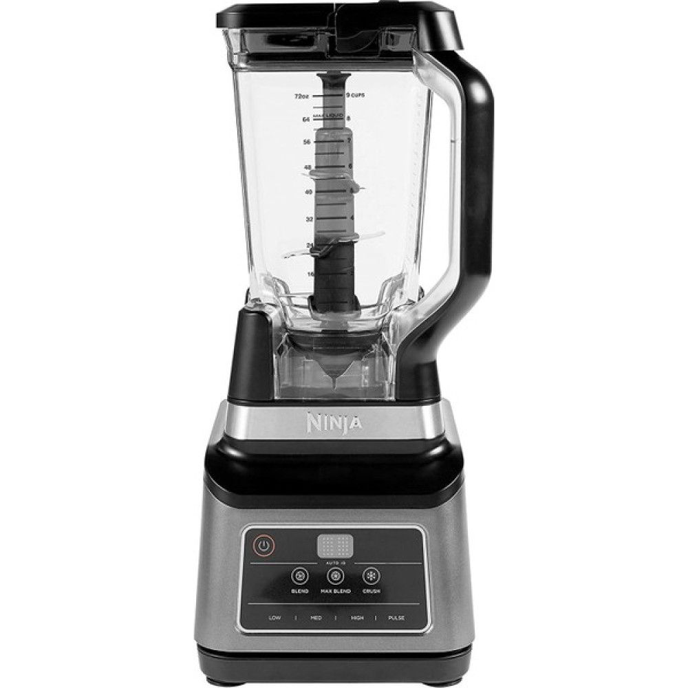Ninja (BN750EU) Auto-Iq Özellikli 2'si 1 Arada Blender, 1200 W, 2,1 L Sürahi, 0,7 L Beher, Siyah/gümüş Blenderler Fiyatı