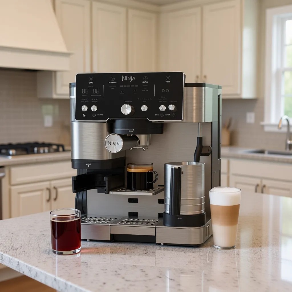Ninja Luxe Café Essential Espresso Makinesi 1600 W Espresso İçecek Türü ile Barista Assist Teknolojisi - 33,6x34,4x37,2 Kahve Makineleri Fiyatı