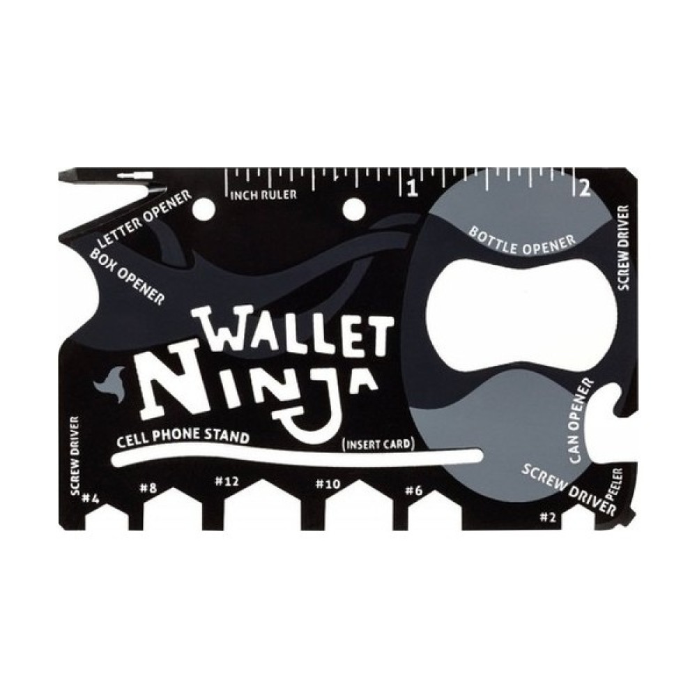 Ninja Wallet 18 In 1 Multi Tool Kit Kamp Malzemeleri Fiyatı