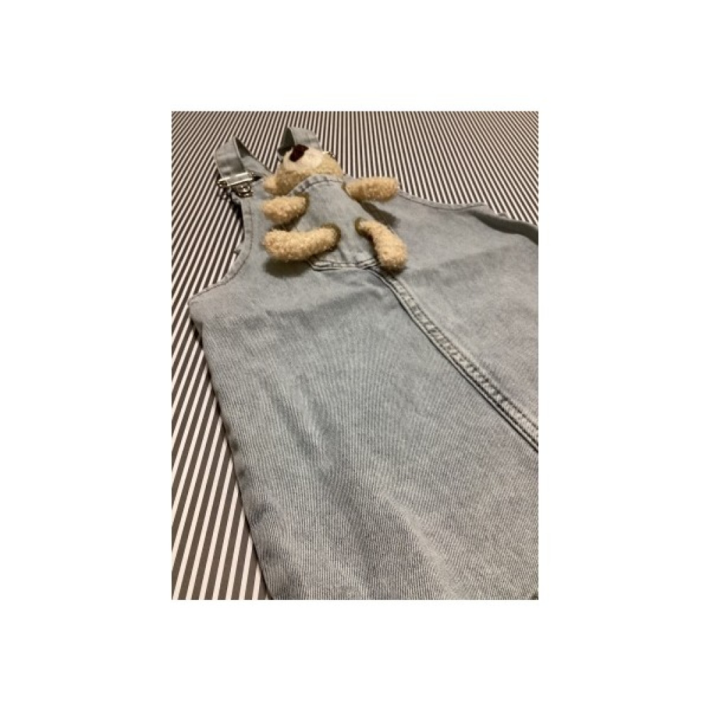 Nino Moon Kids Ayıcıklı Kot Tulum Unisex Kız Çocuk Tulum ve Salopet Fiyatı