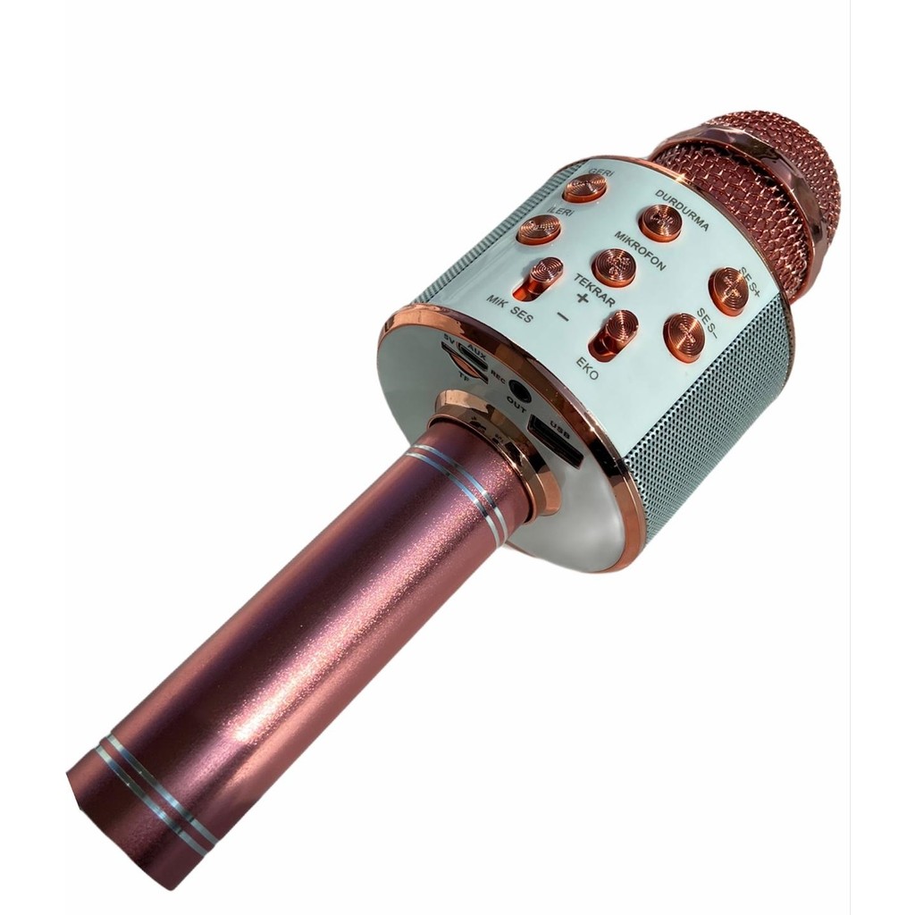 Ninova Technology Karaoke Mikrofon - Rose Gold Diğer Fiyatı