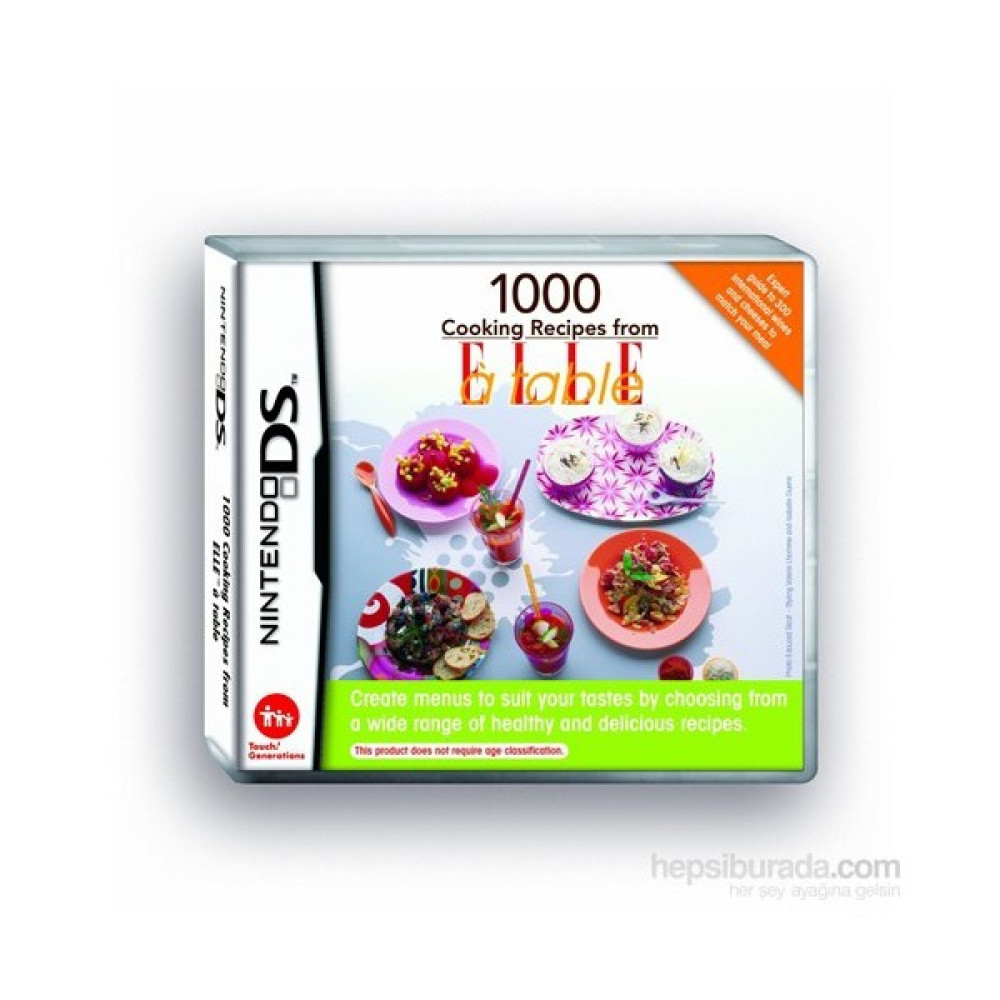 Nintendo Ds 1000 Cookıng Recıpes From Elle A Table Oto Boyaları Fiyatı