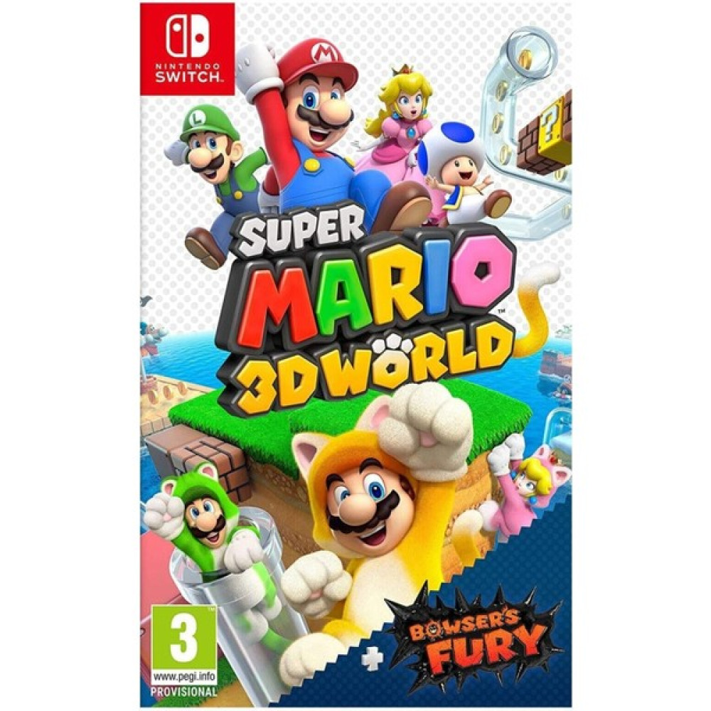 Nintendo Super Mario 3D World + Bowser's Fury Switch Oyun Nintendo Oyunları Fiyatı
