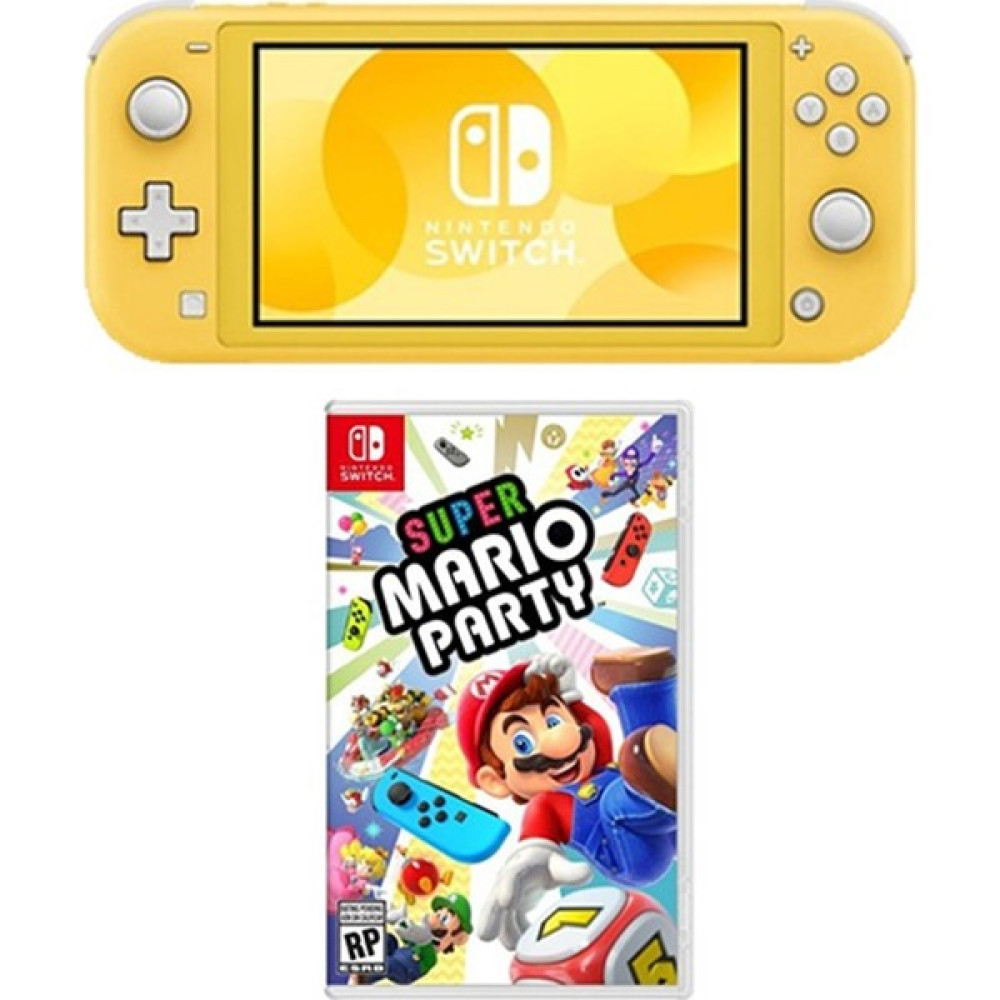 Nintendo Switch Lite Konsol Sarı + Super Mario Party Nintendo Switch Oyunu Nintendo Oyunu Fiyatı