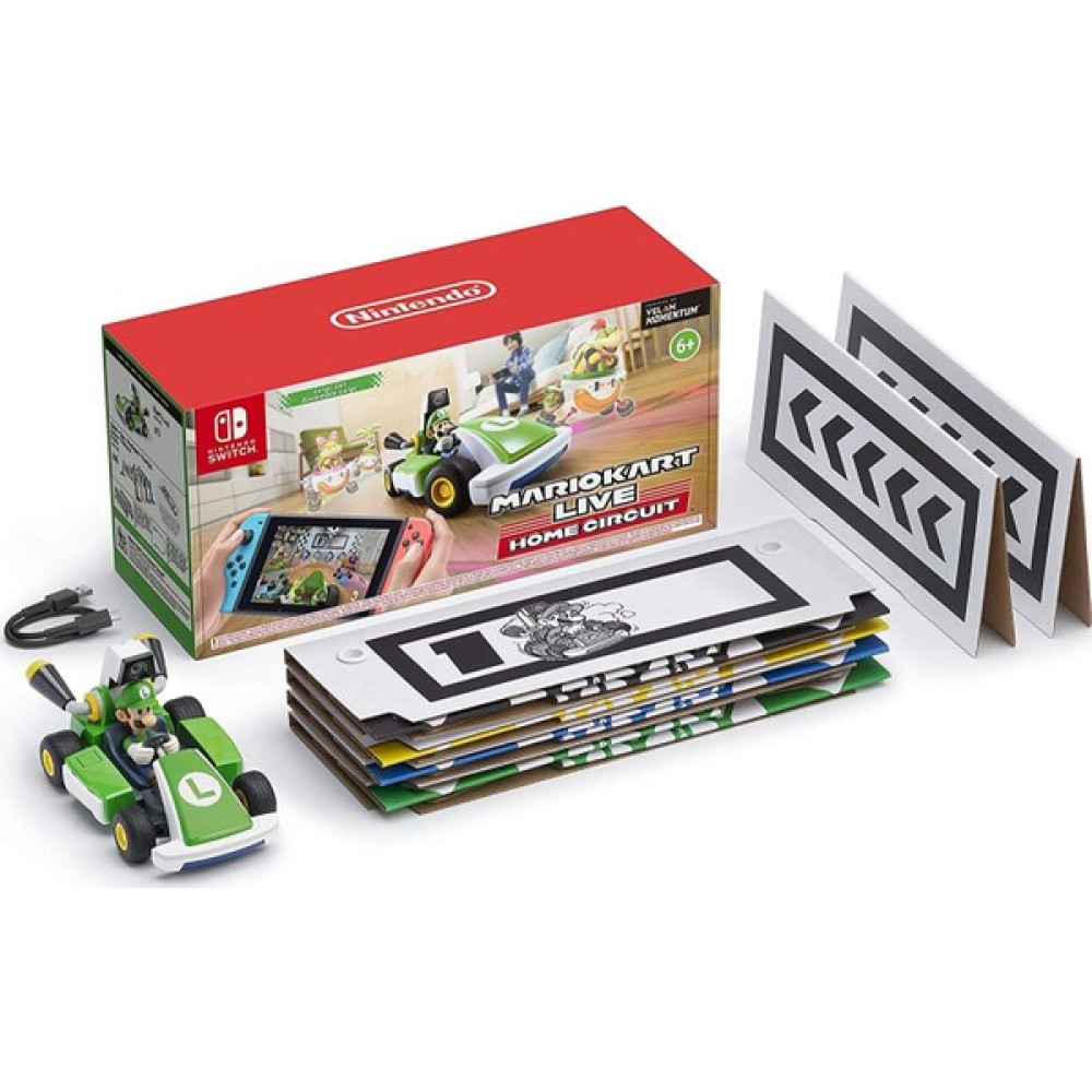 Nintendo Switch Mario Kart Live Home Circuit Luigi Set (Cdmedia) Nintendo Oyunları Fiyatı
