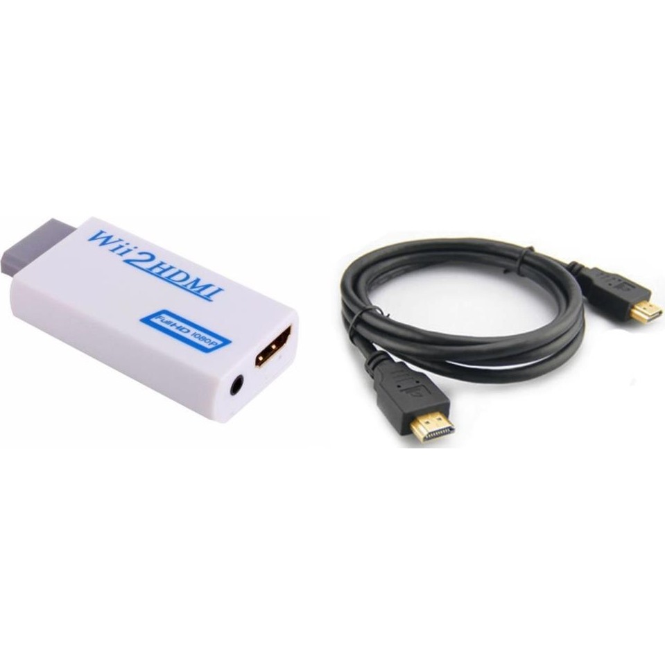 Nintendo Wii HDMI Hd Tv Kablo Çevirici Dönüştürücü Adaptör + HDMI Kablo - Beyaz Bilgisayar Çevirici ve Adaptörü Fiyatı