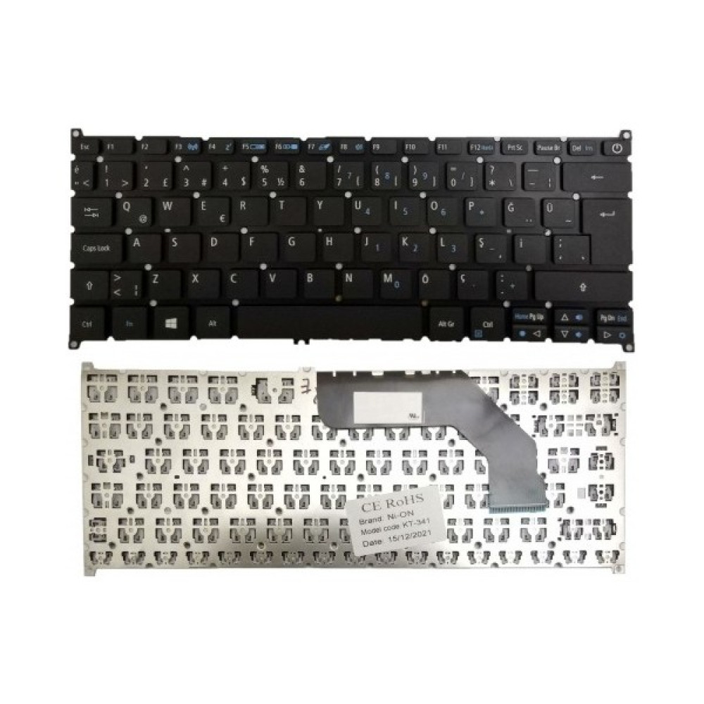 Nion Acer SF514-53T-51WF Notebook Klavyesi Laptop Yedek Parçaları Fiyatı