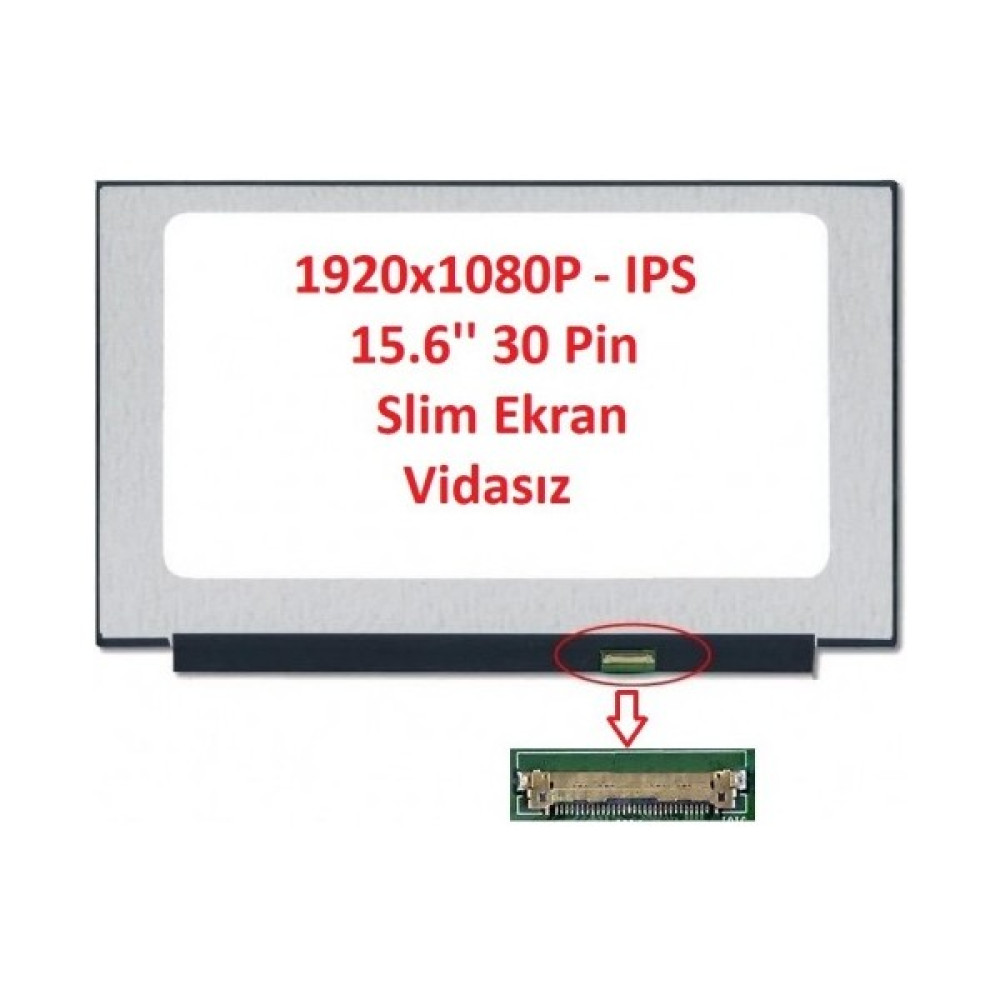 Nion Hp Pavilion 15-CS1014NT 6BJ66EALCD Ekran - Panel (15.6" Slim LED 30 Pin Full Hd Ips)Ekran bandı yanında hediyemizdir. Oto Boyaları Fiyatı