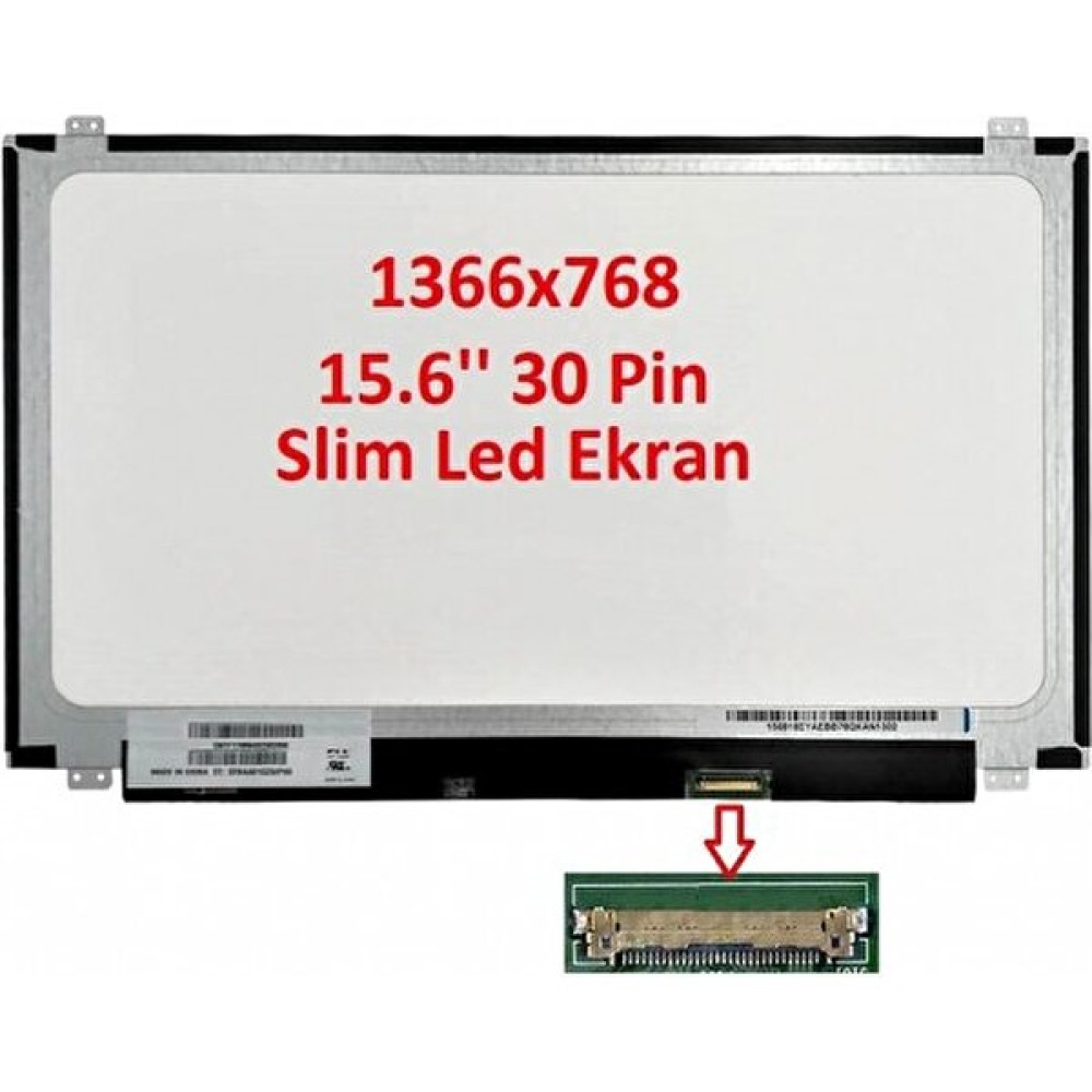 Nion I-Life Zed Air Cx5 LCD Ekran - Panel (15.6" Slim 30 Pin Parlak) Bilgisayar Yedek Parça Fiyatı