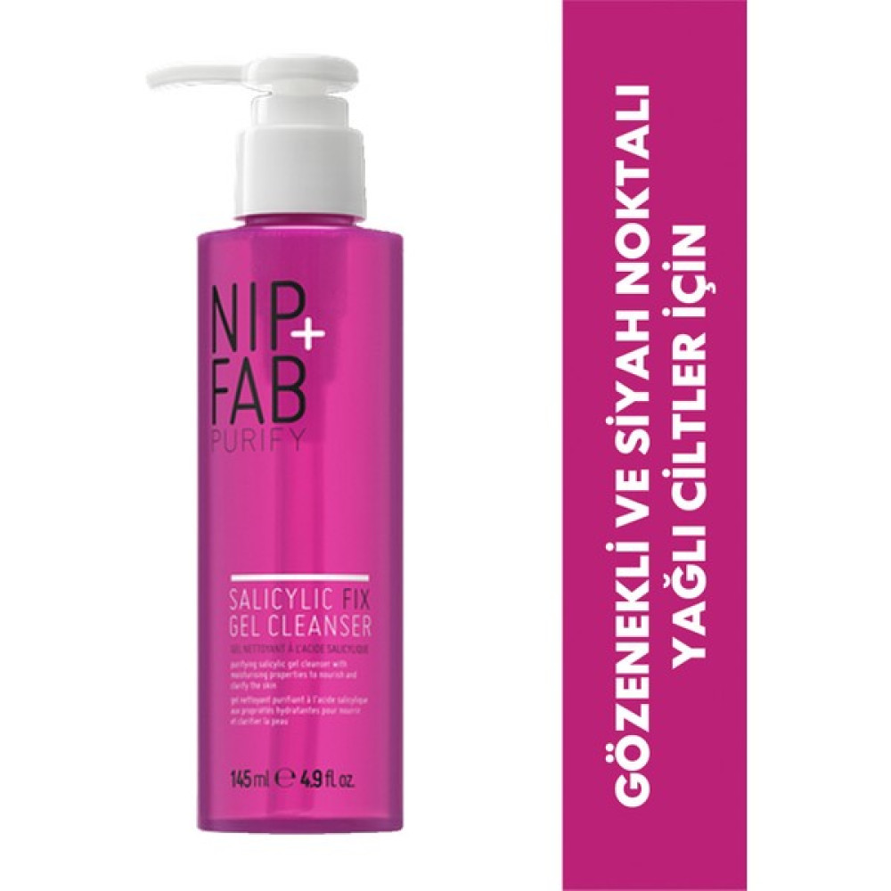 NIP + FAB Nip+Fab Salisilik Asit Fix Yağlı Ciltler Için Yüz Yıkama Jeli 145 ml Nemlendiriciler Fiyatı