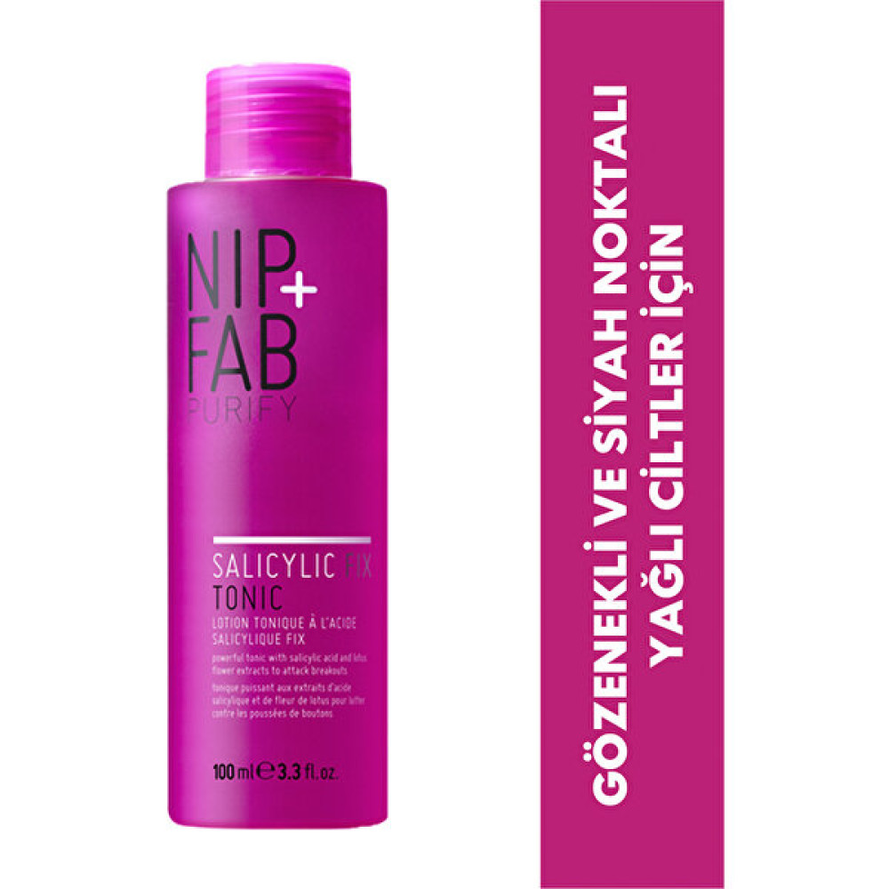 NIP + FAB Nıp+Fab Tonik Salisilik Asit 100 ml Cilt Temizleme ve Peeling Fiyatı
