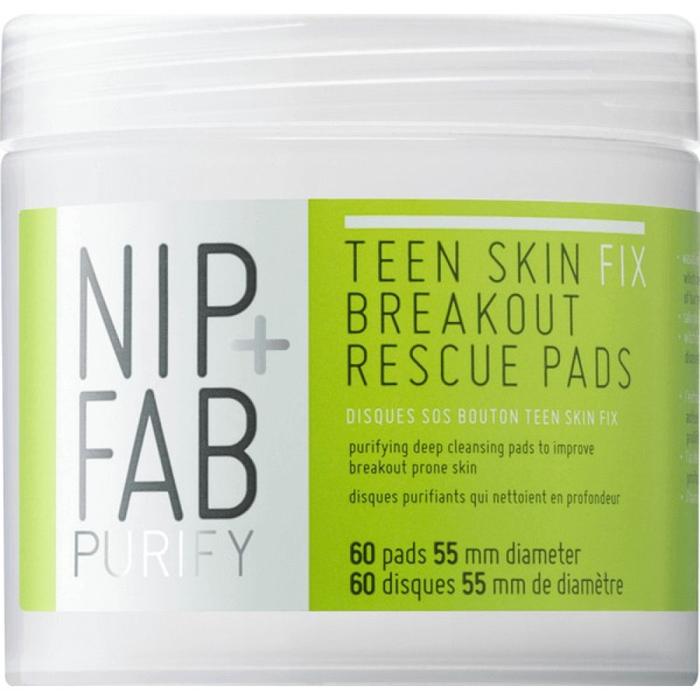Nip + Fab Teen Skin Yüz Pedi 80 ml Makyaj Temizleyicileri Fiyatı