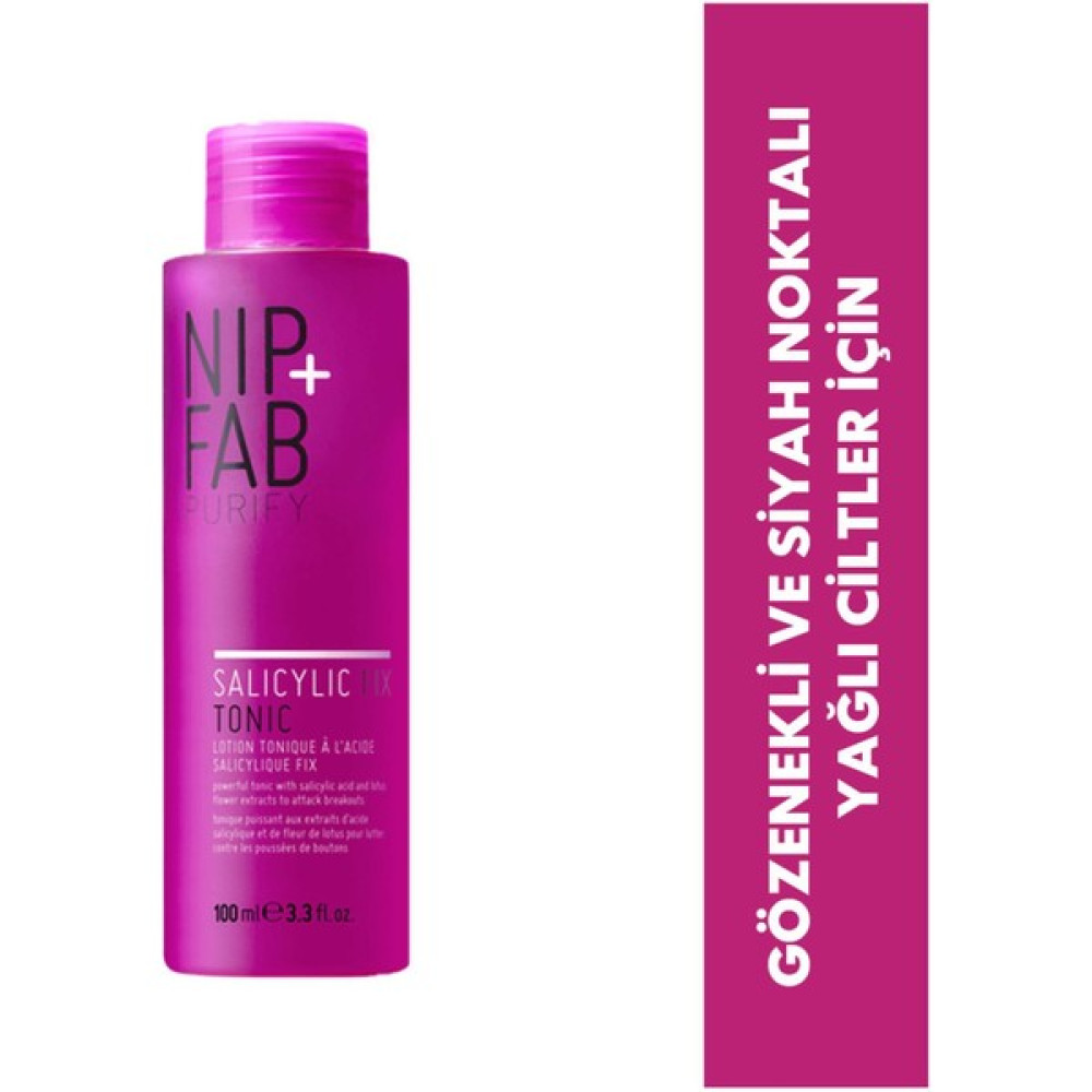 Nip+Fab Teen Skin Tonik Salisilik Asit 100 Ml Cilt Temizleme ve Peeling Fiyatı