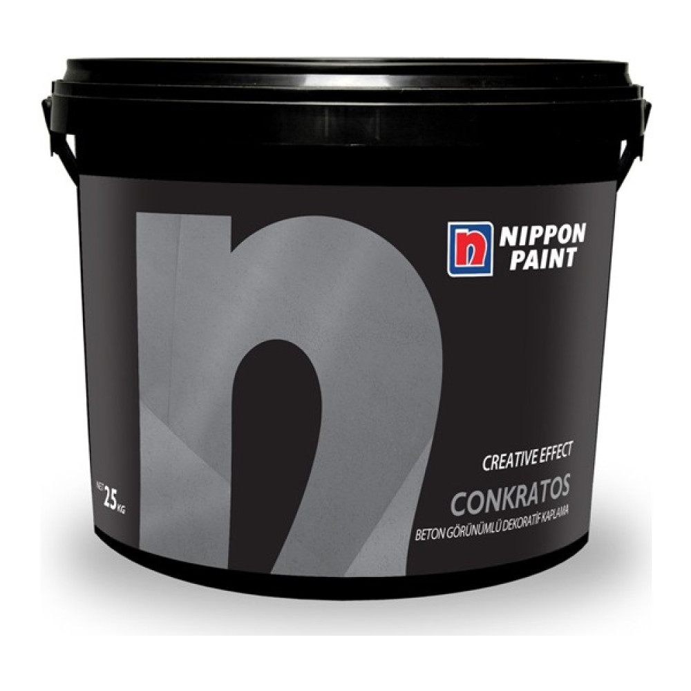 Nippon Conkratos 25 kg Agrega Gri İç Cephe Duvar Boyası Fiyatı