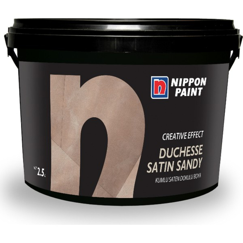 Nippon Duchesse Satın Sandy Kumlu Saten Doku Efekt Boya 2.5 Lt İç Cephe Duvar Boyası Fiyatı