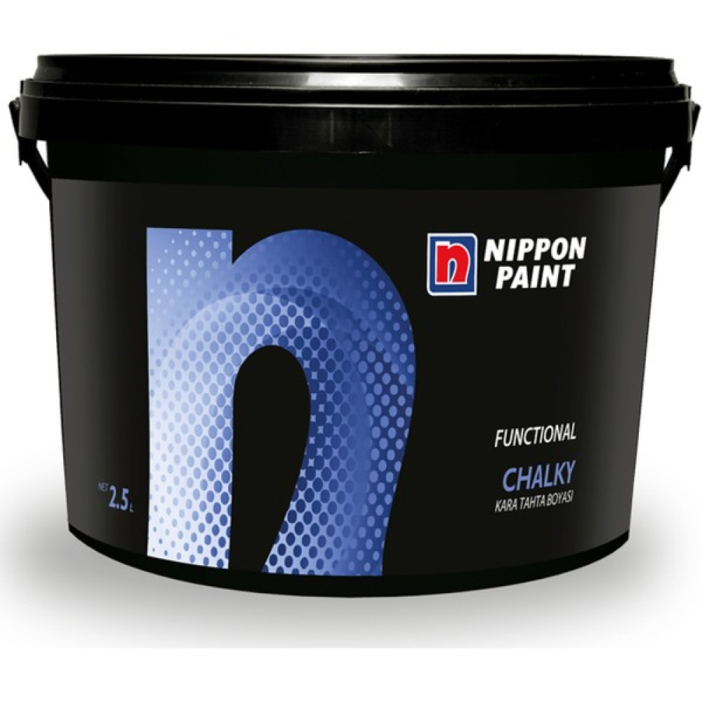 Nippon Paint Chalky Kara Tahta Boyası Siyah 2,5 lt İç Cephe Duvar Boyası Fiyatı