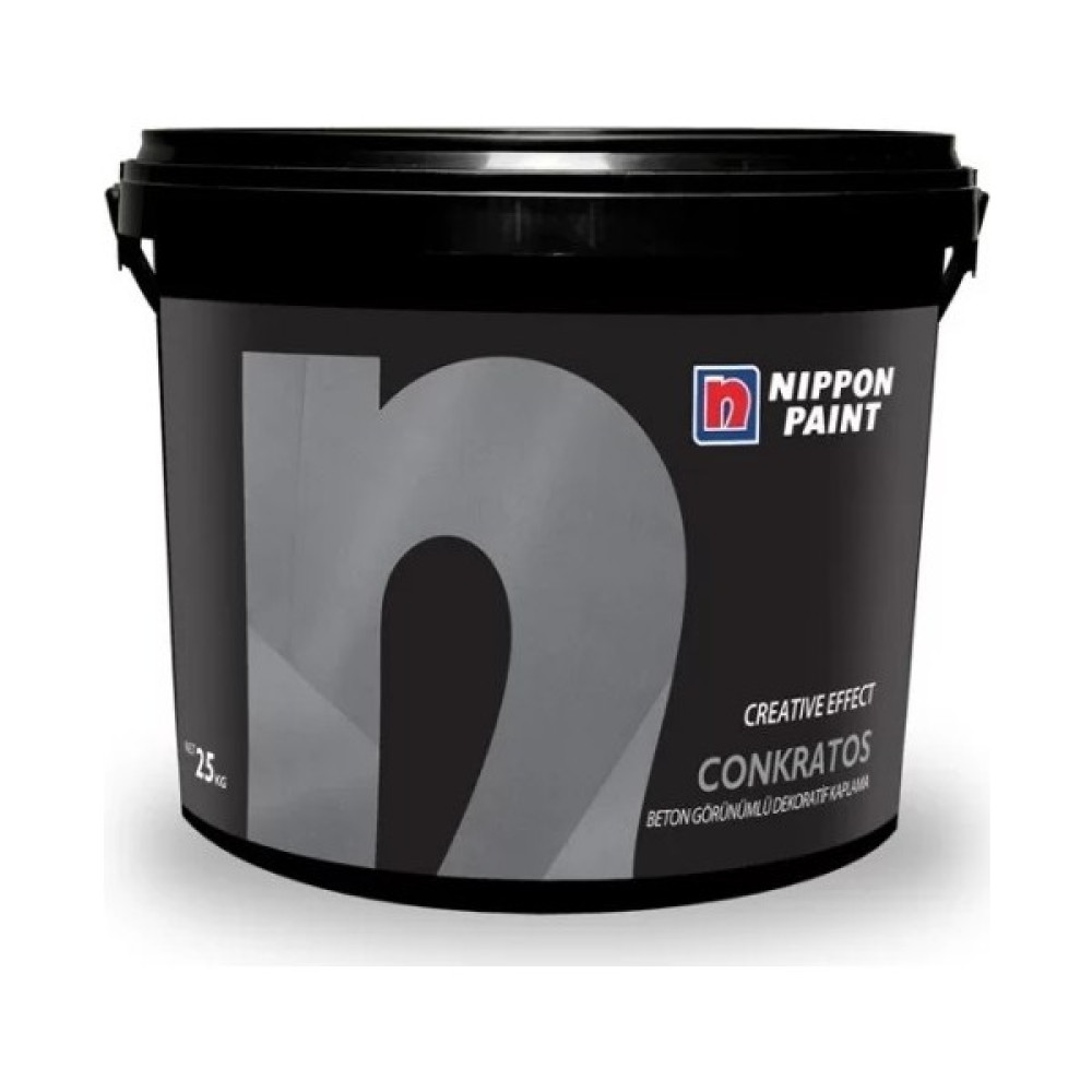 Nippon Paint Conkratos Dekoratif Beton Görünümlü Sıva Gri 25 kg Boyalar & Boyacı Aletleri Fiyatı