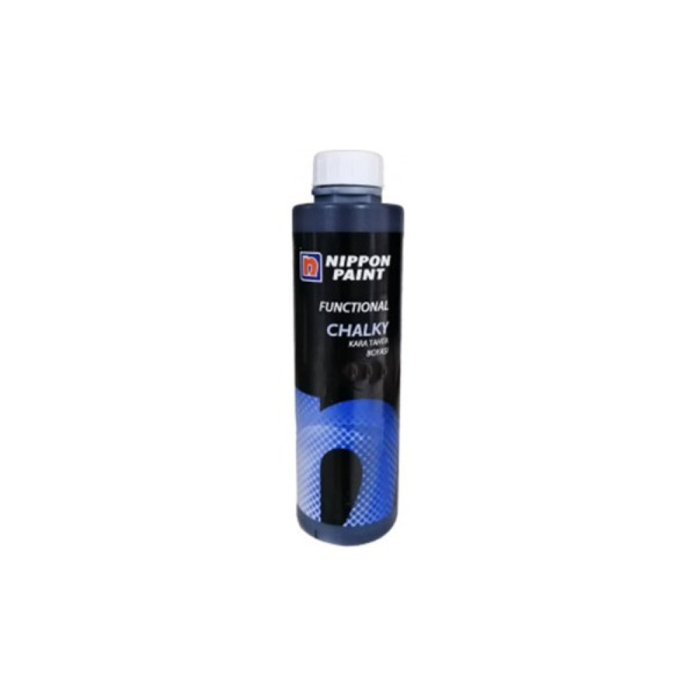 Nippon Paint Nippon Chalky Kara Tahta Boyası 0,3 Lt Siyah Boya Malzemeleri Fiyatı