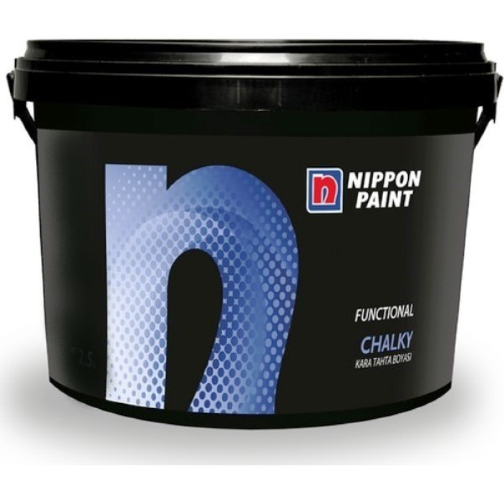 Nippon Paint Nippon Chalky Kara Tahta Boyası 0.75LT - 0.75 Lt - Siyah İç Cephe Duvar Boyası Fiyatı