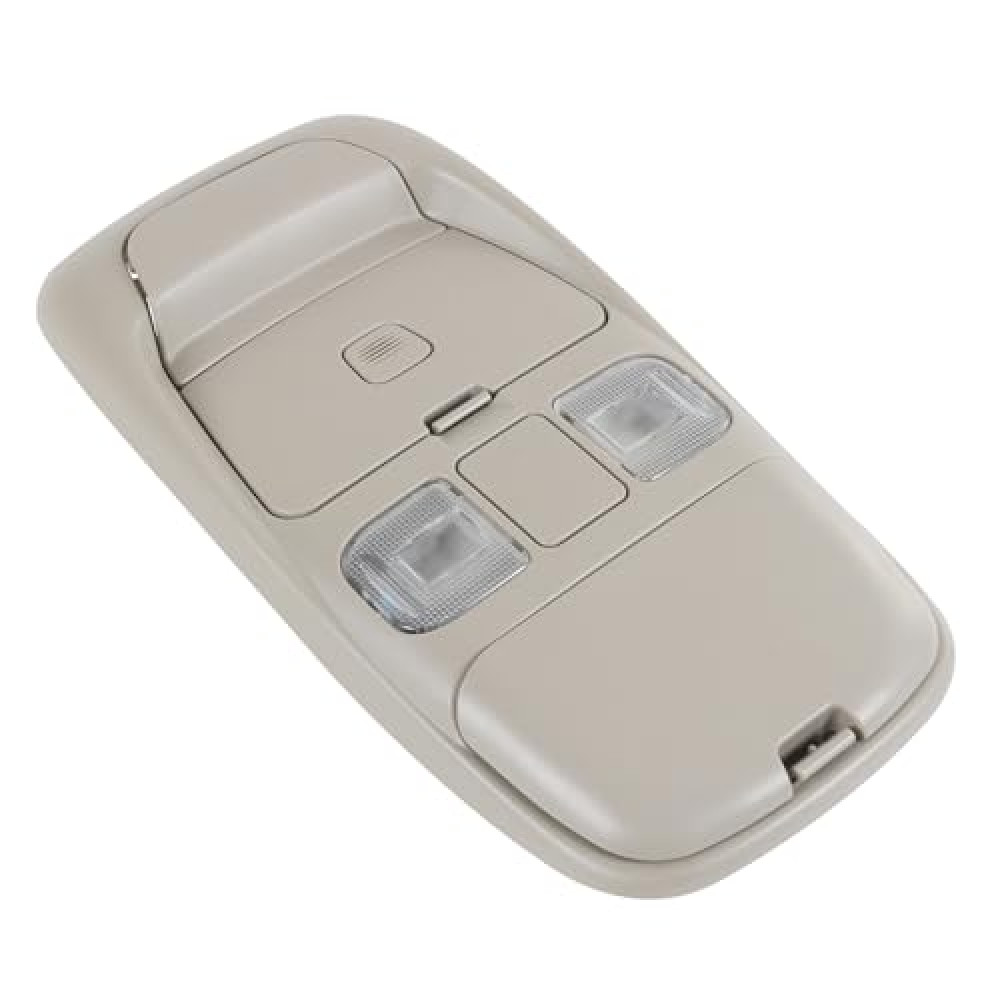 Nirakoka UPGRADED Overhead Console with Dome LED Lights & SunGlasses Storage - Compatible with Dodge Ram 1998-2001, Ram 2500 3500 2002-2002,Replaces PARTS# SN96TL2AA