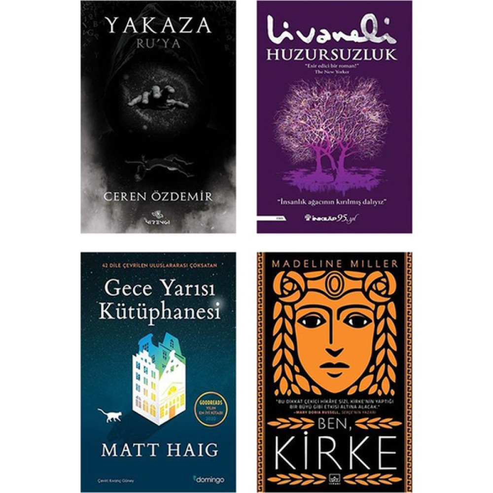 Nirengi Yayınları Yakaza - Huzursuzluk - Gece Yarısı Kütüphanesi - Ben Kirke 4 Kitap Set Edebiyat Fiyatı
