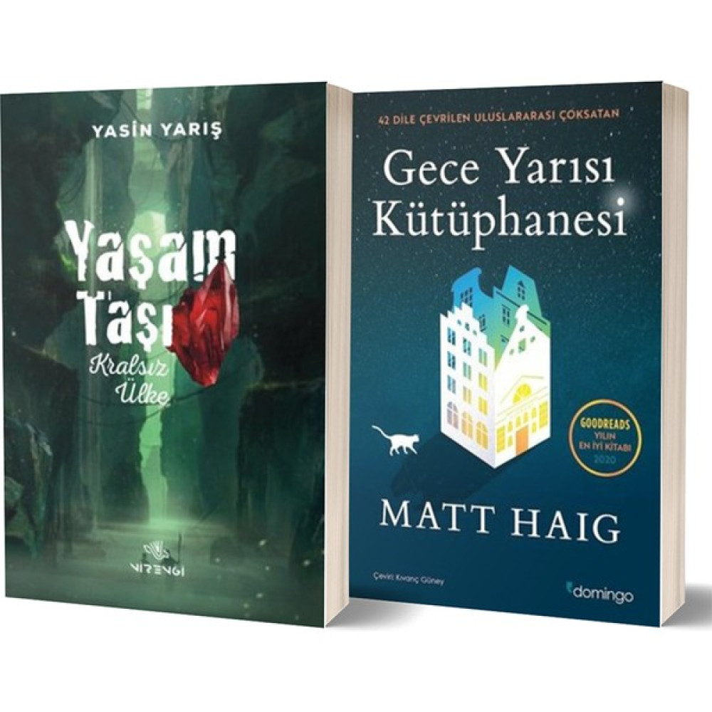 Nirengi Yayınları Yaşam Taşı: Kralsız Ülke - Gece Yarısı Kütüphanesi 2 Kitap Set - Yasin Yarış Bilim Kurgu & Fantastik Fiyatı