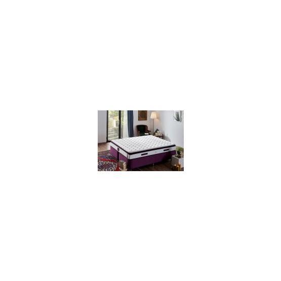Niron Purple 160X200 Çift Kişilik Pedli Yaylı Yatak