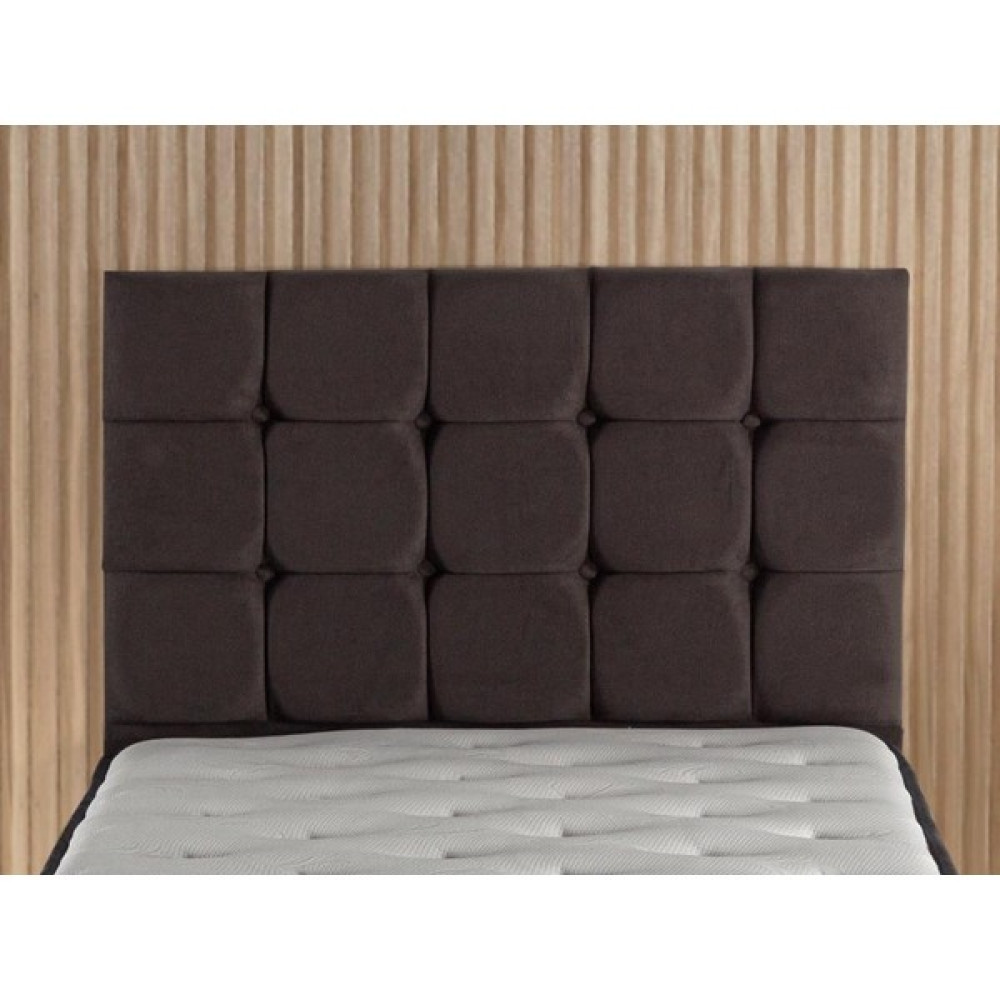 Niron Rama 80 cm Tek Kişilik Başlık, Füme Soho Kumaş Yatak Başlığı - 80 x 180 cm Yatak Başlığı Fiyatı