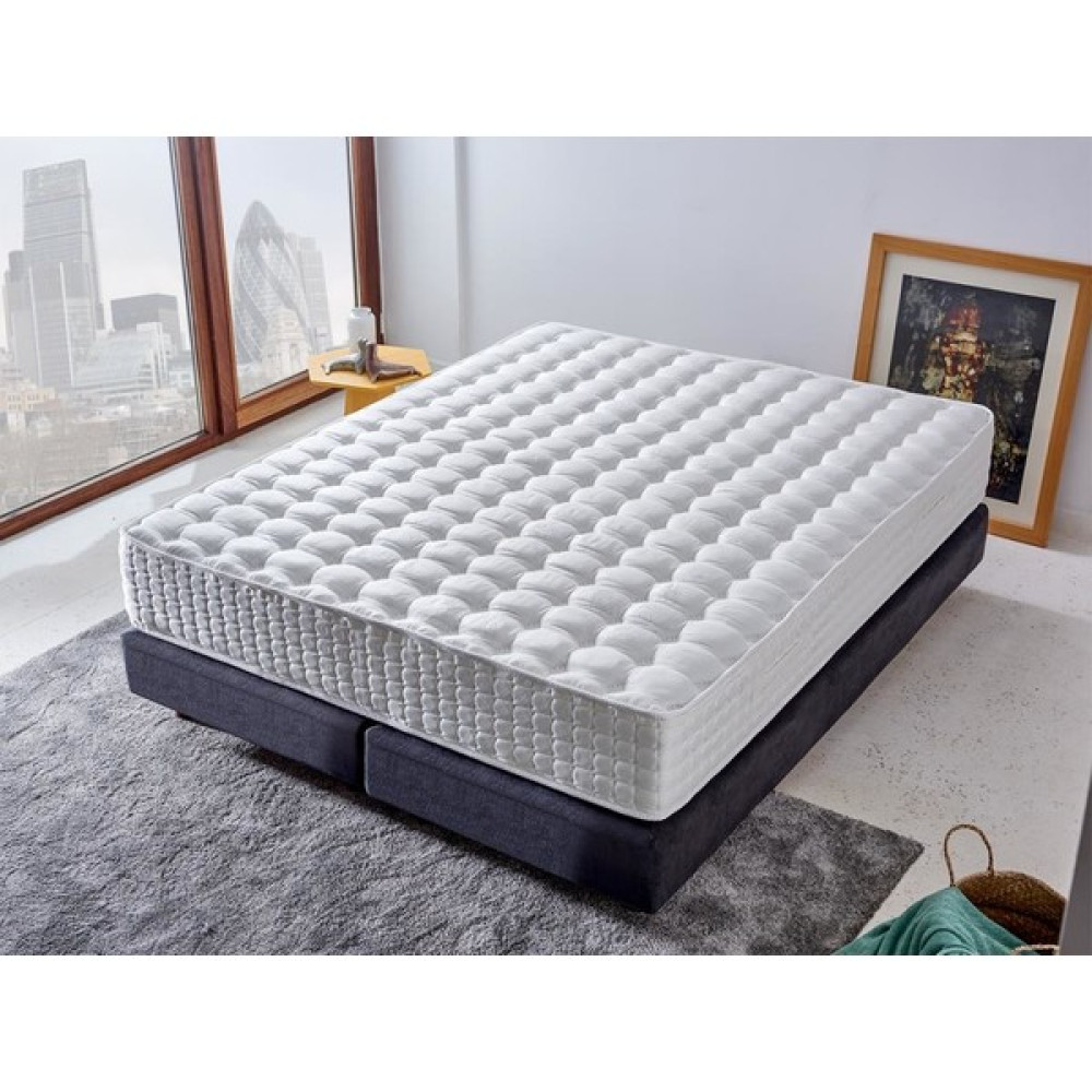 Niron Yatak Niron London Yatak 120x200 cm Bir Buçuk Kişilik Paket Yaylı Alev Geciktiricili Kral Dairesi Yatağı - 120 x 200 cm Yatak Fiyatı