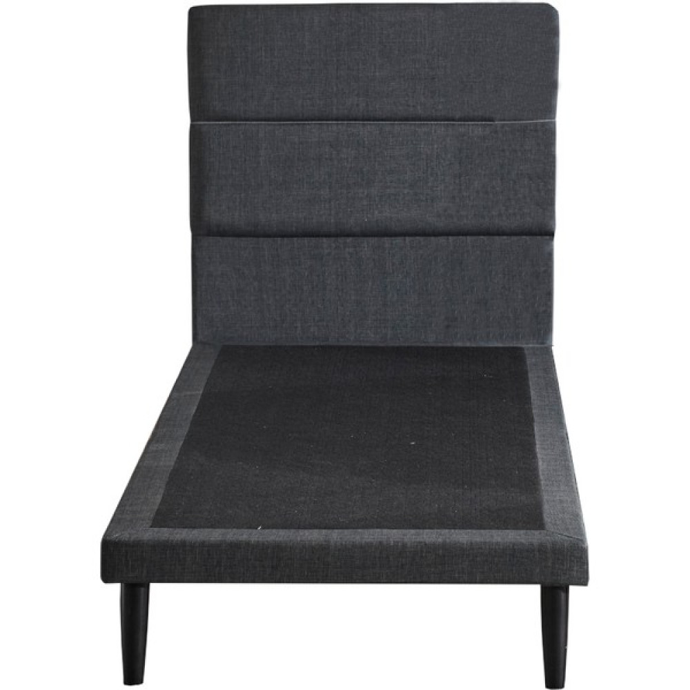 Niron Yatak Niron Slim Baza ve Başlık Seti Tek Kişilik 90X200 cm - Antrasit - 90 x 200 cm Baza Fiyatı