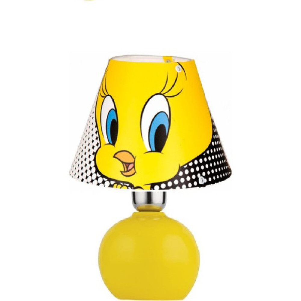 Nisa Luce Çocuk Odası Tweety Seramik Abajur-Sarı - Sarı Abajur Fiyatı
