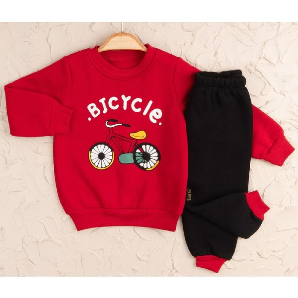 Nisan Kids Kız - Erkek Bebek Kışlık Polarlı 3 Ip %100 Pamuk Alt-Üst Takım 6-9-12-18 Ay Kız Çocuk Giyim Takımı Fiyatı