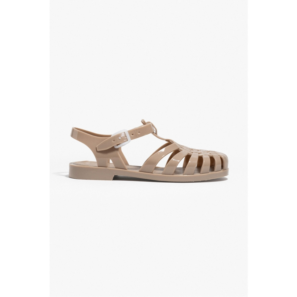 NİŞANTAŞI SHOES Anderline Bej Mat Kemer Detay Kadın Sandalet 40 Beden Unisex Sandalet Fiyatı