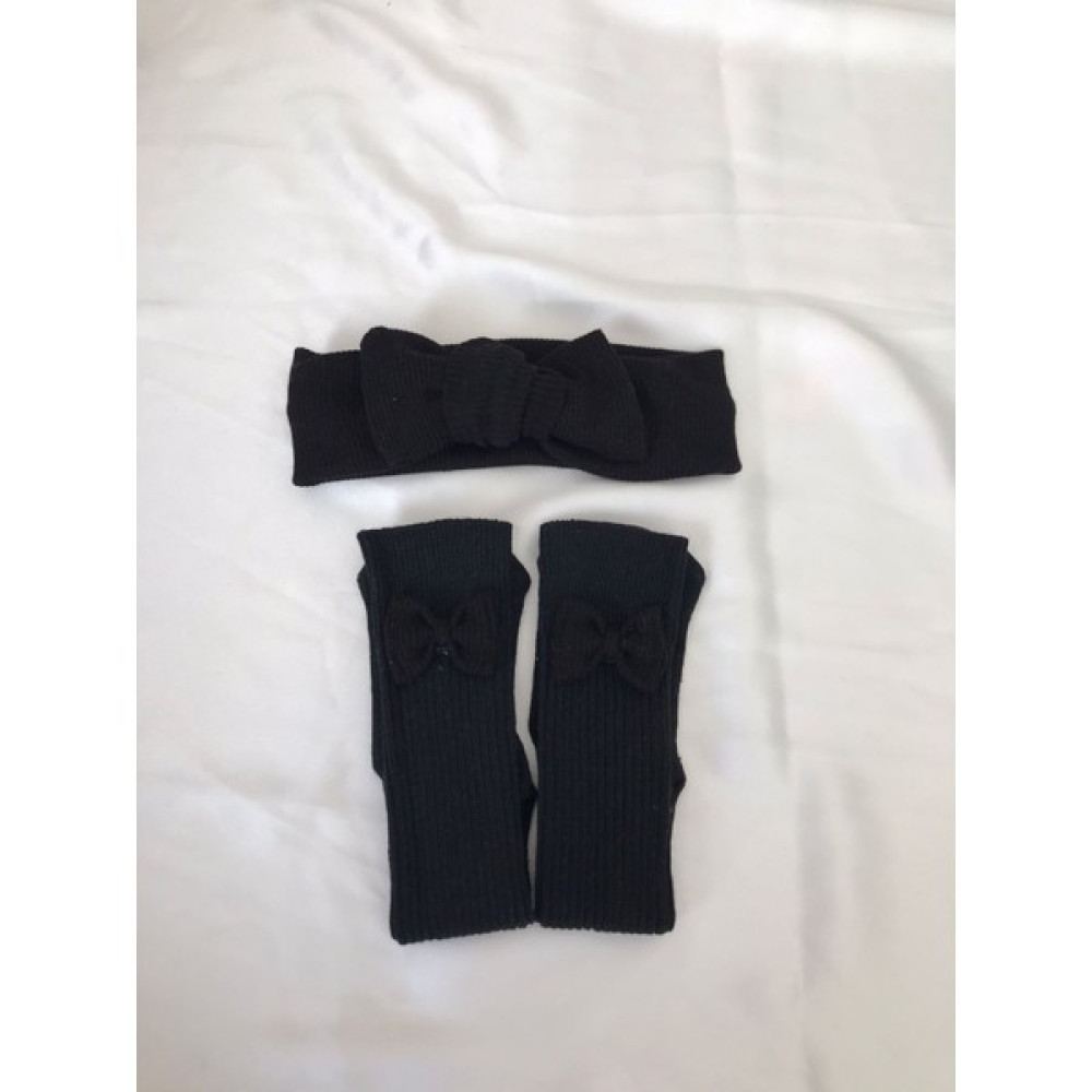 Nisbutikk Çorap Bandana Set, Bebek Hediyelik,bebek Bandana Bebek Saç Bandı Fiyatı
