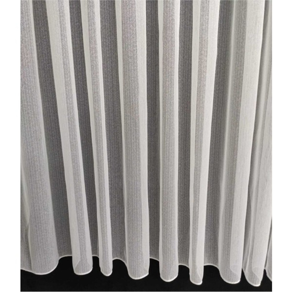 Nish Perde 1/3 Sık Pile Lüks Salon Tül Perde - Kırık Beyaz - 150 x 255 cm Tül Perde Fiyatı