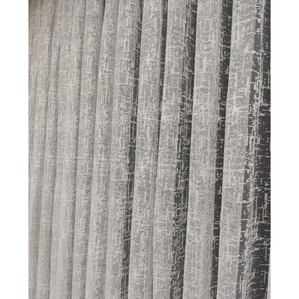 Nish Perde Lüks Örme Tül Perde Şantuk Desen 100X255 1/3 Sık Pile - Kırık Beyaz - 100 x 255 cm Tül Perde Fiyatı