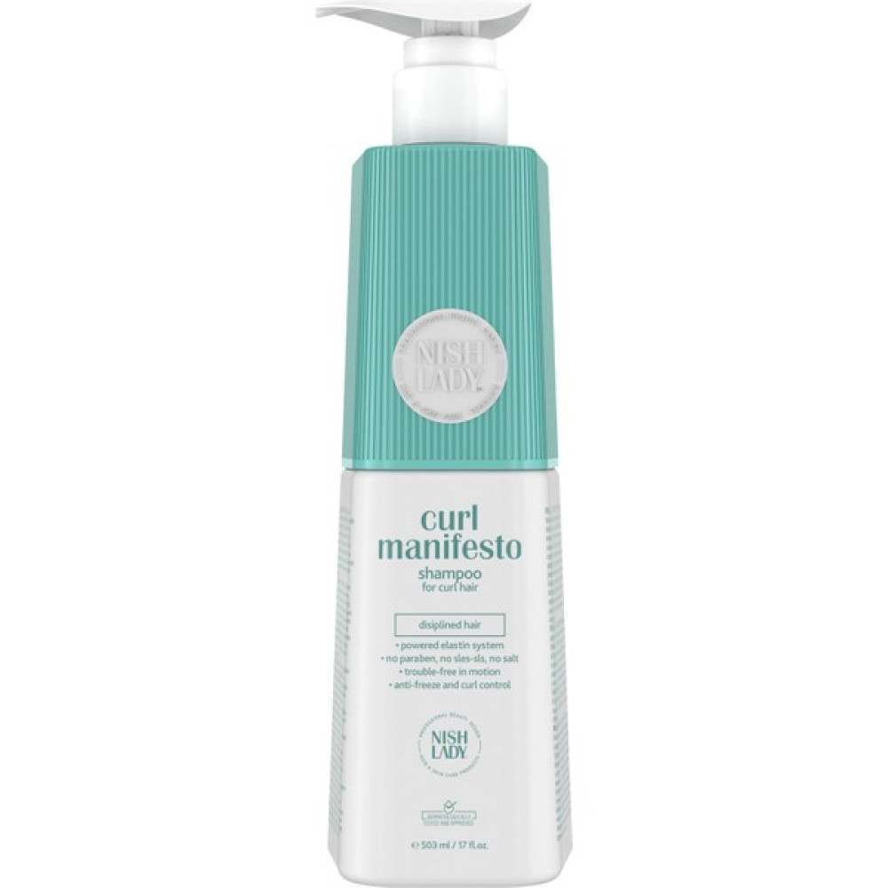 Nıshlady Curl Manifesto Kıvırcık Saçlar İçin Birikme Önleyici Bukle Belirginleştirici Şampuan 503 ml Şampuan ve Saç Kremi Fiyatı