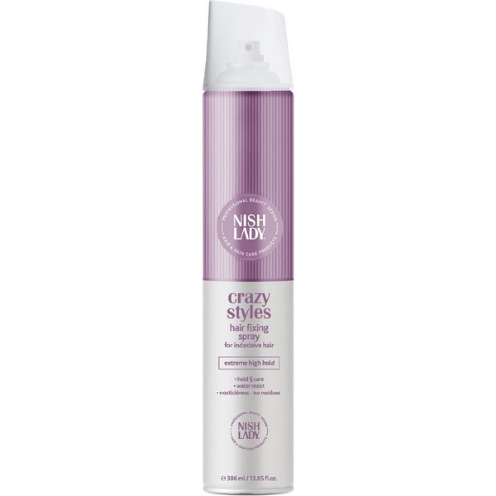 NISHLADY Fixing Sprey / Sert Tutuş Saç Spreyi 386 Ml Oto Boyaları Fiyatı